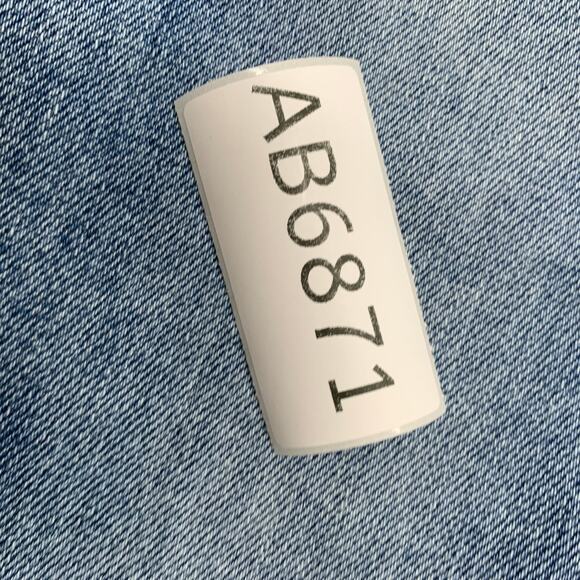 Mother Women Hustler Sneak High Rise Flare Jeans 32 Blue Denim On the Run 32 - Picture 13 of 13